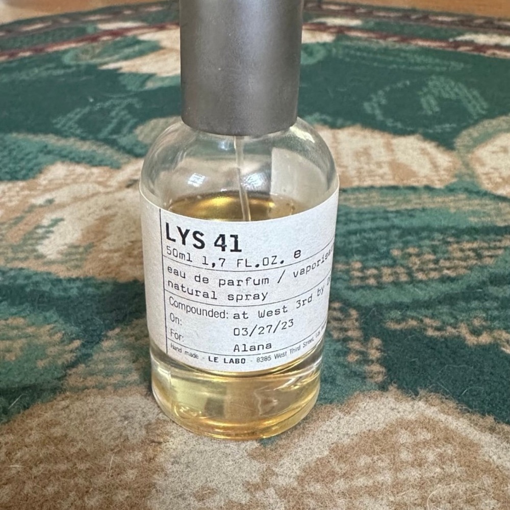 Le Labo LYS 41 Perfume with Silver Cap